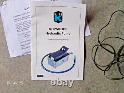 Kurt Single-Acting Air/Hydraulic Pump 5000 PSI Pressure Rating EPC-008-AS