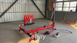 L Frame Machine L Puller Auto Body Frame Puller Chain Foot Pump Air Jack Clamps