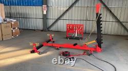 L Frame Machine L Puller Auto Body Frame Puller Chain Foot Pump Air Jack Clamps
