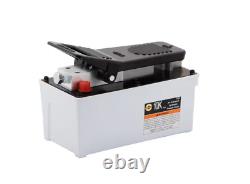 Lift Hydraulic Treadle Pump 91.5 cu. In. 10,000 PSI Foot Air Actuated Omega