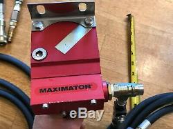 MAXIMATOR Air Driven Liquid Pump PP37 PP 37 with hoses fittings valve & filter