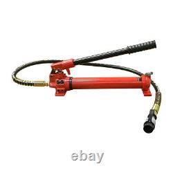 MH4 Manual 10,000 PSI Air Hydraulic Hand Pump 50 Hose & Coupler Included