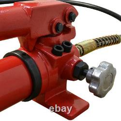 Manual MH5 Pneumatic 10,000 PSI Air Hydraulic Hand Pump With Hose And Coupler