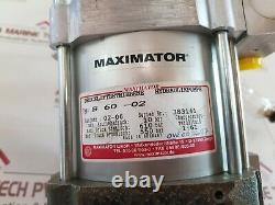 Maximator s 60-02 air driven pressure pump