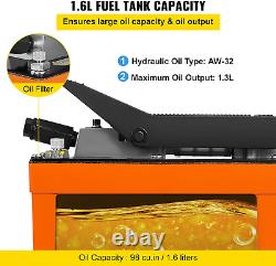 Mophorn 10000 PSI Air Hydraulic Pump, 1/2 Gal Reservoir, Air Over Hydraulic