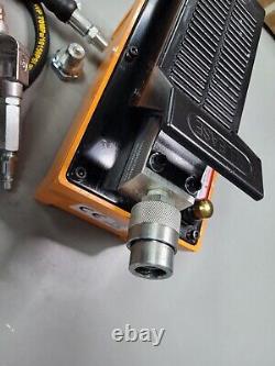 Mophorn Air Hydraulic Pump 10000 PSI Air Over Hydraulic Pump 1/2 Gal Reservoir