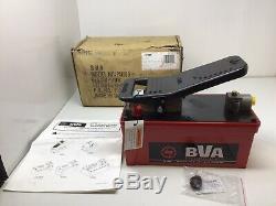 NEW BVA Hydraulics PA1500 10K PSI Air Hydraulic Treadle Pump 91.5 Cubic Inches