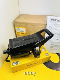 NEW Enerpac PA1150 Air Hydraulic Pump 10,000 PSI 80in3 Single Acting Foot/Hand