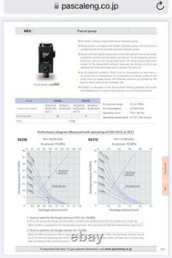 NEW PASCAL X6308S-B / X6308 B Air-Driven Hydraulic Pump WARRANTY FAST SHIPPING