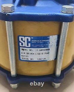NEW SURP SC Hydraulic 11-6094A000 Air Driven Liquid Pump? Made + Warranty