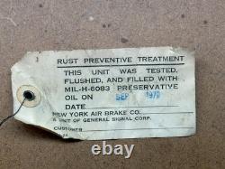 NY Air Brake Co Stratopower Aircraft Engine Hydraulic Pump P/N 66WA200-2 New