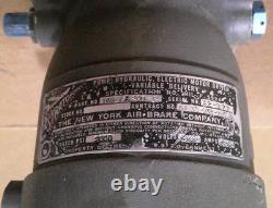 NY Air Brake Co Stratopower Aircraft Engine Hydraulic Pump P/N 66WA200-2 Used #7