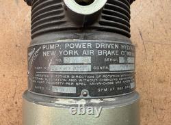NY Air Brake Co. Stratopower Hydraulic Pump 3000 PSI P/N 67WBXXX