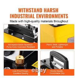 New 10,000PSI Air Hydraulic Pump, 0.61 Gal Reservoir, NPT 3/8 In Oil Outlet, N