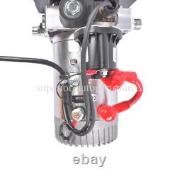 New 12V DC Dump Trailer Pump 8 Quart (2 Gal) Hydraulic Power Units 3200 PSI