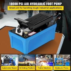 New Air Hydraulic Pump 10000 PSI Air Over Hydraulic Pump 1/2 Gal Reservoir Air