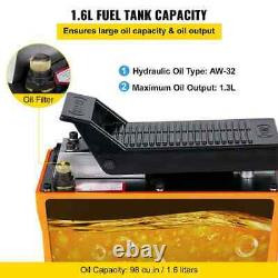 New-Air Hydraulic Pump 10000 PSI Air Treadle Foot Actuated 3/8in. NPT 1/2 Gal. With
