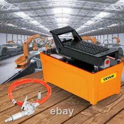 New-Air Hydraulic Pump 10000 PSI Air Treadle Foot Actuated 3/8in. NPT 1/2 Gal. With