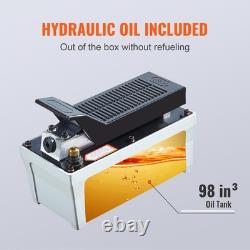 New Air Hydraulic Pump, 10,000 PSI 1/2 Gal Reservoir, NPT 3/8 Oil Outlet, NPT