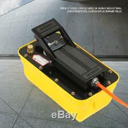 New Air Powered Hydraulic Foot Pedal Pump10,000PSI For Auto Body Frame Machine