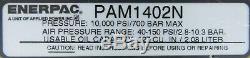 New Enerpac Pam1402n Turbo Air Pump-4 Way