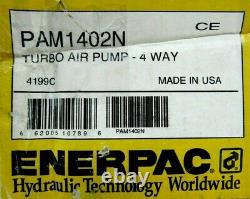 New Enerpac Pam1402n Turbo Air Pump-4 Way