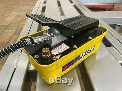 New Hydraulic Air Foot Pedal Pump 10,000 PSI For Auto Body Frame Machines Press