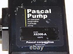 New Pascal X6308 A Air Operated Reciprocate Hydraulic Pump Unit in Box Japan