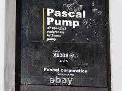 New Pascal X6308 B Air Operated Reciprocate Hydraulic Pump Unit in Box Japan