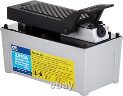 OTC 2510A Stinger 10,000 PSI Foot Operated Air/Hydraulic Pump for Rams, Presses