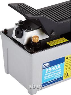 OTC 2510A Stinger 10,000 PSI Foot Operated Air/Hydraulic Pump for Rams, Presses