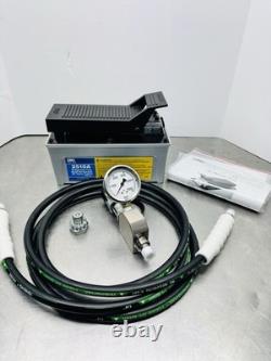 OTC 2510A Stinger Set 10,000 PSI Foot Operated Air/Hydraulic Pump New 10' Hose