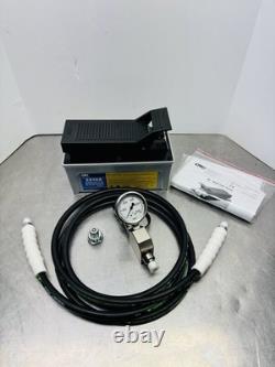 OTC 2510A Stinger Set 10,000 PSI Foot Operated Air/Hydraulic Pump New 10' Hose