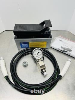 OTC 2510A Stinger Set 10,000 PSI Foot Operated Air/Hydraulic Pump New 10' Hose