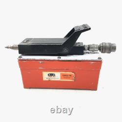 OTC Power Team PA6 Air Hydraulic Single-Speed Pump w (2) Hoses, Case, Couplings