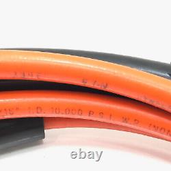 OTC Power Team PA6 Air Hydraulic Single-Speed Pump w (2) Hoses, Case, Couplings