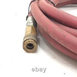 OTC Power Team PA6 Air Hydraulic Single-Speed Pump w (2) Hoses, Case, Couplings
