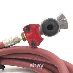 OTC Power Team PA6 Air Hydraulic Single-Speed Pump w (2) Hoses, Case, Couplings