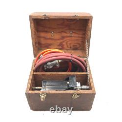 OTC Power Team PA6 Air Hydraulic Single-Speed Pump w (2) Hoses, Case, Couplings
