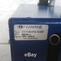 Obel Iop Marine Hpu 1500-2 Air Operated Hydraulic Pump/ Bolt Tensioner Pump