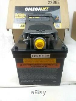 OmegaLift 10000 PSI Air Actuated Hydraulic Treadle Pump 22903