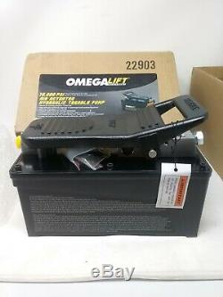 OmegaLift 10000 PSI Air Actuated Hydraulic Treadle Pump 22903