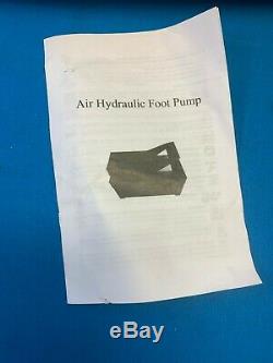 Operated Air Hydraulic Foot Pump