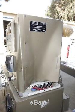 PHI Pasadena Hydraulics compression molding press heated platens haskel air pump