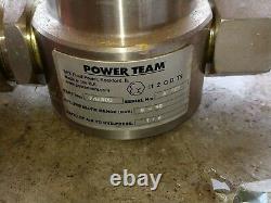 POWERTEAM-SPX- FLUID POWER-Model PMA60U- AIR OVER HYDRAULIC PUMP- Rockford