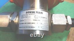 POWERTEAM-SPX- FLUID POWER-Model PMA60U- AIR OVER HYDRAULIC PUMP- Rockford