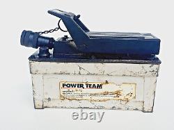 POWER TEAM PA6M Air Hydraulic Foot Pump, Model F, 10000 PSI / 700 Bar
