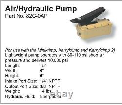 Parker 82C-0AP Air/Hydraulic Hose Crimper Pump