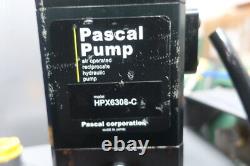 Pascal HPX6308-C HUT-2 44197 Air Operated Reciprocate Hydraulic Pump