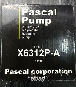 Pascal #X6312P-A Air Operated Reciprocate Hydraulic Pump